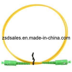 Sc/APC Sm Simplex Fiber Optic Patch Cord