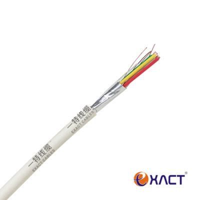 4x0.22mm2 Shielded Stranded BC Copper Conductor PVC Insulation and Jacket CPR Eca Alarm Cable Control Cable
