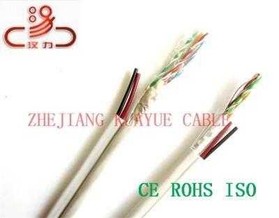 Composite Cable Utpcat5e +2c Powercable/Computer Cable/ Data Cable/ Communication Cable/ Connector