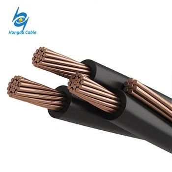 Copper Quadruplex Cable Duplex Triplex Service Drop Aerial Cable Hippa