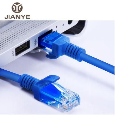 China Factory Wholesale Indoor Outdoor Computer Use RJ45 Connector PVC Jacket Copper Wire CAT6 UTP FTP Indoor Network Patch Cord Cable