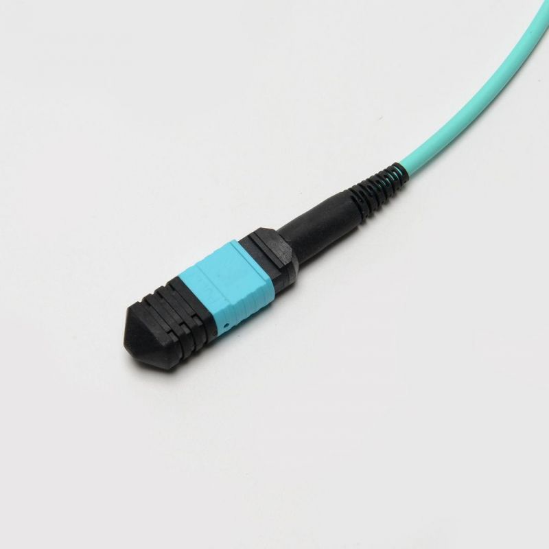PVC Om3 MPO-LC/Upc Optical Fiber Cable