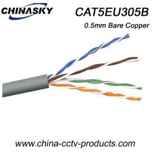UTP Cat5e Bare Copper Network Cable for Security Camera (CAT5EU305B)