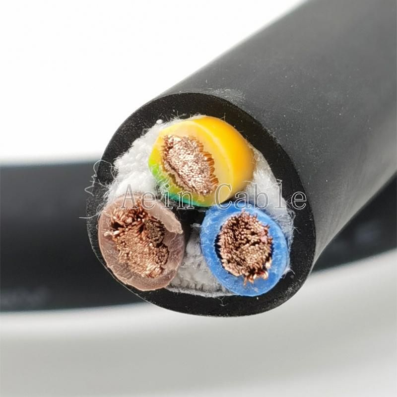 Heavy Rubber Sheathed Mining Power Cable 0.6/1kv Nsshou Cable
