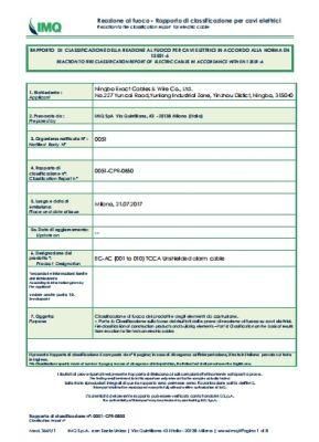 Solid 20x24AWG CPR Eca VW-1 fire testing LSF insulation and jacket Signal Control Security Cable Alarm Cable