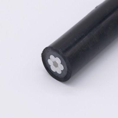 Al/XLPE 250kcmil Covered Line Wire XLPE PE Insulation Aluminum Overhead Aerial Cable