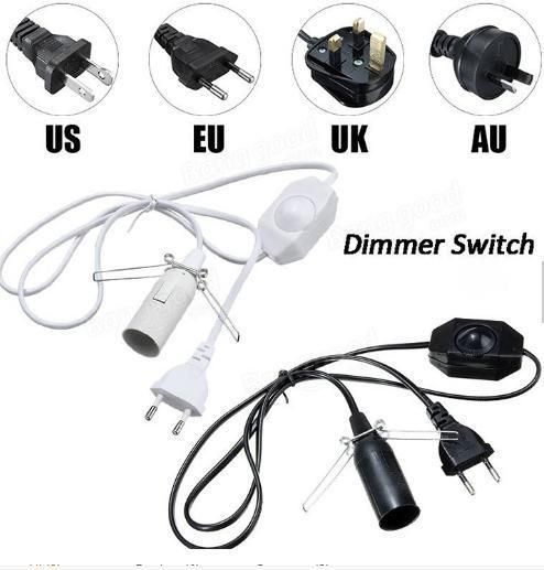 SAA Approved Australian Salt Lamp Power Cord and 303 Switch and E12 Holde