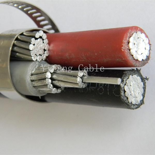 Torsade Cable 3X70+54.6+2X16mm2 Aluminum Overhead Cable ABC Conductor Preassemble Cable