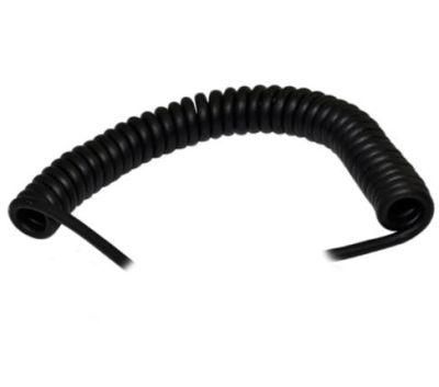 Coiled Cable Used for Desk-Type Calculators and Equipments