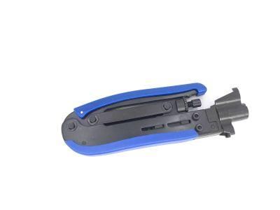 6/15.1/21.3mm 30.5 36.0 mm Rg59 Rg11 Punch Down Coaxial Cable Crimping Tool
