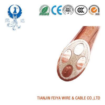 Bbtrz 0.6/1kv 3X25 mm2 2X16 Radiation Protection and Long Life Cu Conductor Power Electrical Mineral Insulated Cables