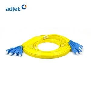 Hi-Quality 4 Fibers Singlemode Fiber Optic Patch Cord Cable
