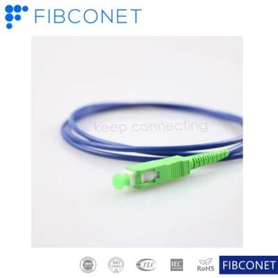 FTTH Fiber Optic Patch Cord 3.0 mm Sc APC Fiber Optic Jumper/Patchcord