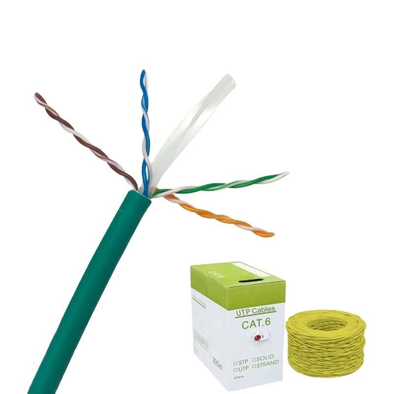 Data Cable FTP UTP Cat 5e Cat 6 1000FT 305m Box RJ45 CAT6 Network Cable