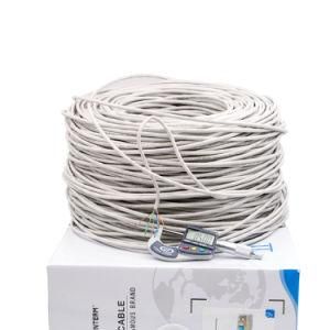 Cat5e UTP Network 305m Cable in Electronics 0.5mm Pass Fluke PVC Grey