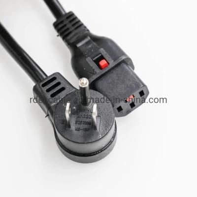 Plug NEMA 5-15p UL Approved Us Power Cord with IEC 60320 C13 Locking ETL