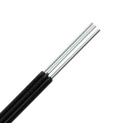 Self Support Messenger Wire 1 2 4 6 8 Core Outdoor FTTH Optical Aerial Optic Fiber Drop Cable