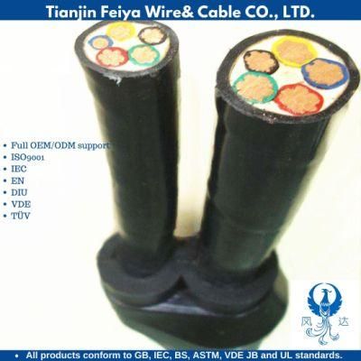 Wdz-Yjy23/Yjly23 XLPE Cable 300mm Galvanized Steel Tape Armored Low-Smoke Halogen-Free Flame-Retardant Power Cable