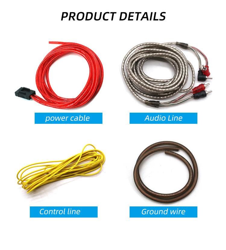 Hot Product Wholesale Car Amplifier Wiring Installation Kit 10ga Power Cable