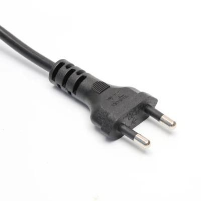 Inmetro AC Power Plug Brazil UC Approved Power Cord 4.8mm 2 Pins