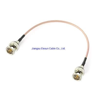 Coaxial Cable Assembly Rg178 with N Female Bulkhead High Temperature