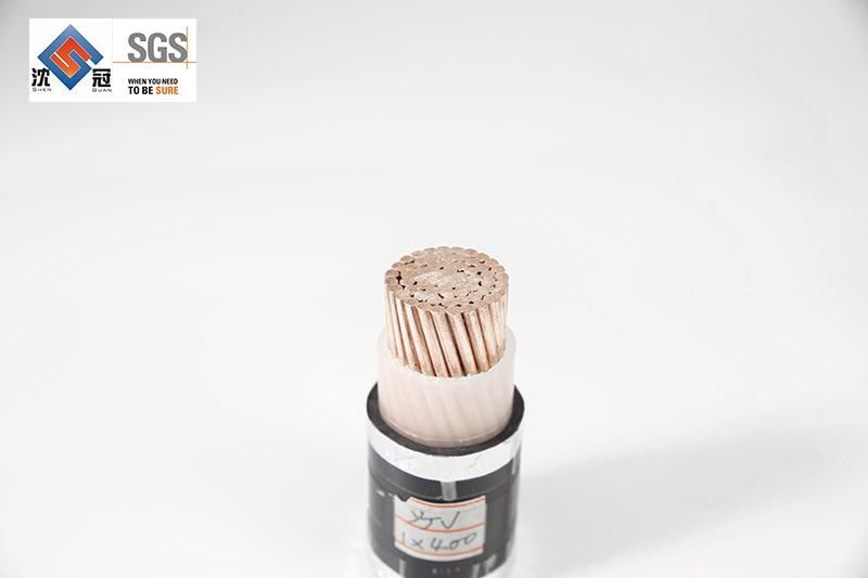 Shenguan Electric Wire Kv Low Voltage Cable 4 Core 240sq mm 95sq mm 50sq mm Copper Conductor Nyy Power Cable