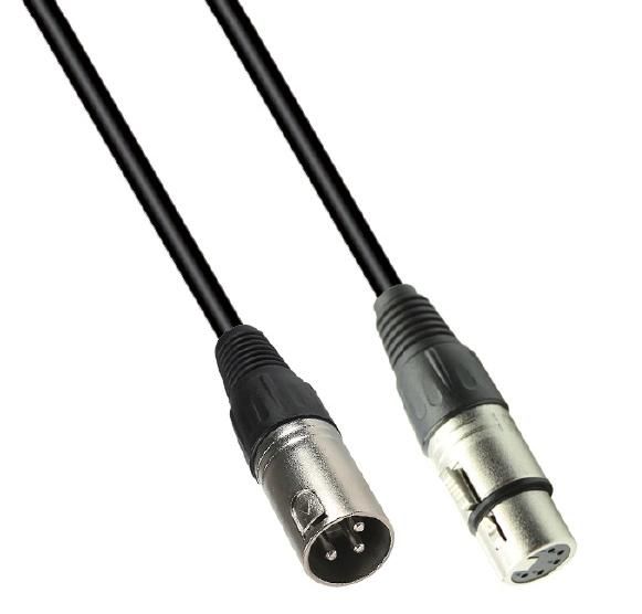 DMX Stage Light Cable 3pin XLR Male to 5pin XLR Female (DMX004)