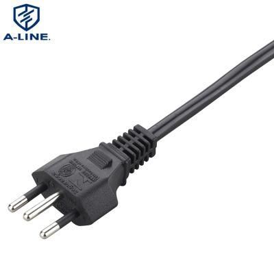 UL Approved Brazil 3 Pins AC Power Cord
