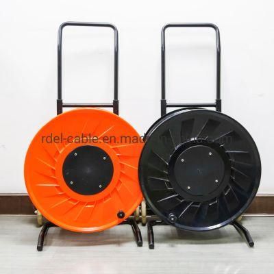 Fiber Optic Cable Reels with Winder 490mm Empty Cable Drums RoHS