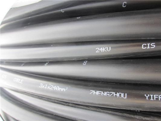 11kv ABC Cable 3 Core Type B (armoured) Steel Catenary