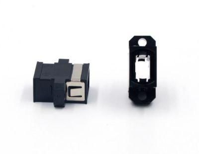 Manufacturer Optical Fiber Sc Male to LC Femela Hybrid Adapter, Sc APC Simplex Fiber Flange Fiber