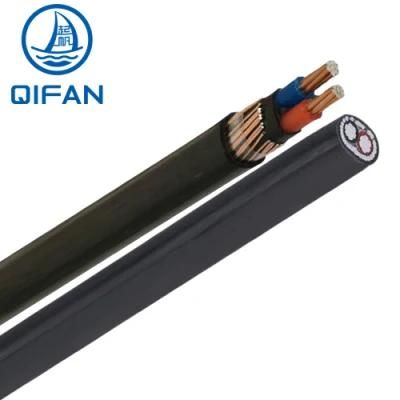 0.6/1kv Sans BS UL854 Standard 4 6 10mm2 4AWG 8AWG Aluminum or Copper Conductor XLPE Insulation Concentric Cable Electric Wire &amp; Cable