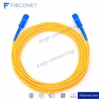 FTTH Single Mode Sc APC/Upc PVC LSZH Fiber Optic/Optical Patch Cord