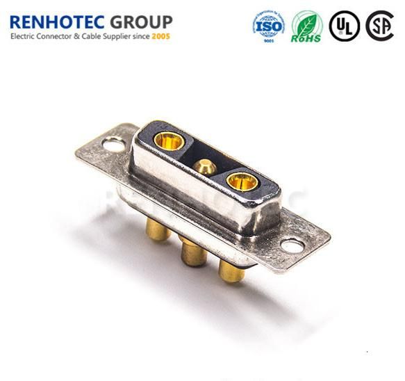 High Voltage Straight 3V3 Male D Sub Connector Types