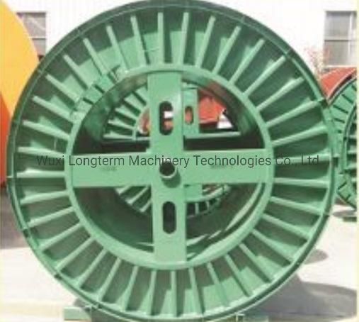 Big Steel Corrugated Spool for Cable Machine, Corrugated Steel Spool for Wire Stranding#