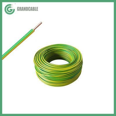 Y/G PVC Insulated Cable 1C 4mm2 IEC 60227 Electrical Wire