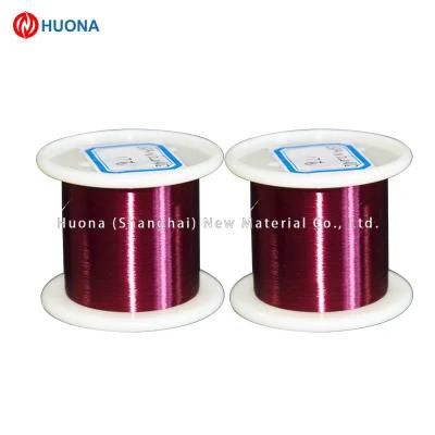 China Constantan Enamelled Wire Red for Wire Slide Resistor / Rheostat
