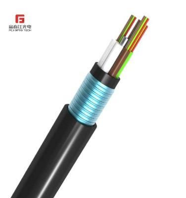 Fuchunjiang GYXTW Single Mode Fiber Optic Cable 2 48 96 128 Core