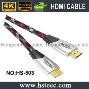 High Speed 20 Meters Metal Plug HDMI 2.0V 1.4V Cable 19pin
