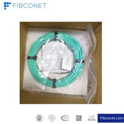 FTTH 48 Core Om3 Blue MTP to MTP Fiber Optic Patchcord
