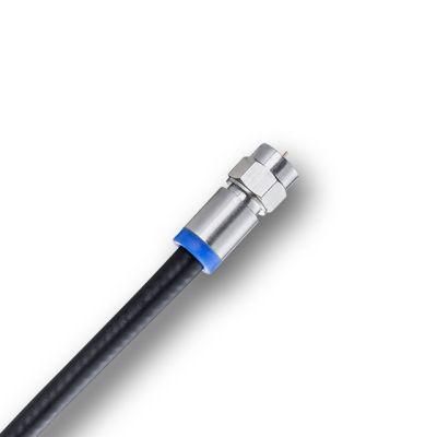 RF Compression Connector for Coaxial Cable RG6 Rg59 Rg11