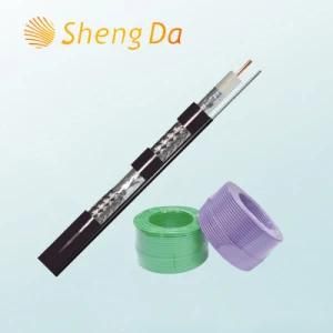 PVC Insulated 75 Ohm Drop Rg-59 Coaxial Cable