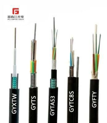 Special Tube Filling Compound Gyty Outdoor Aerial Optic Fiber Cable with Multi Cores