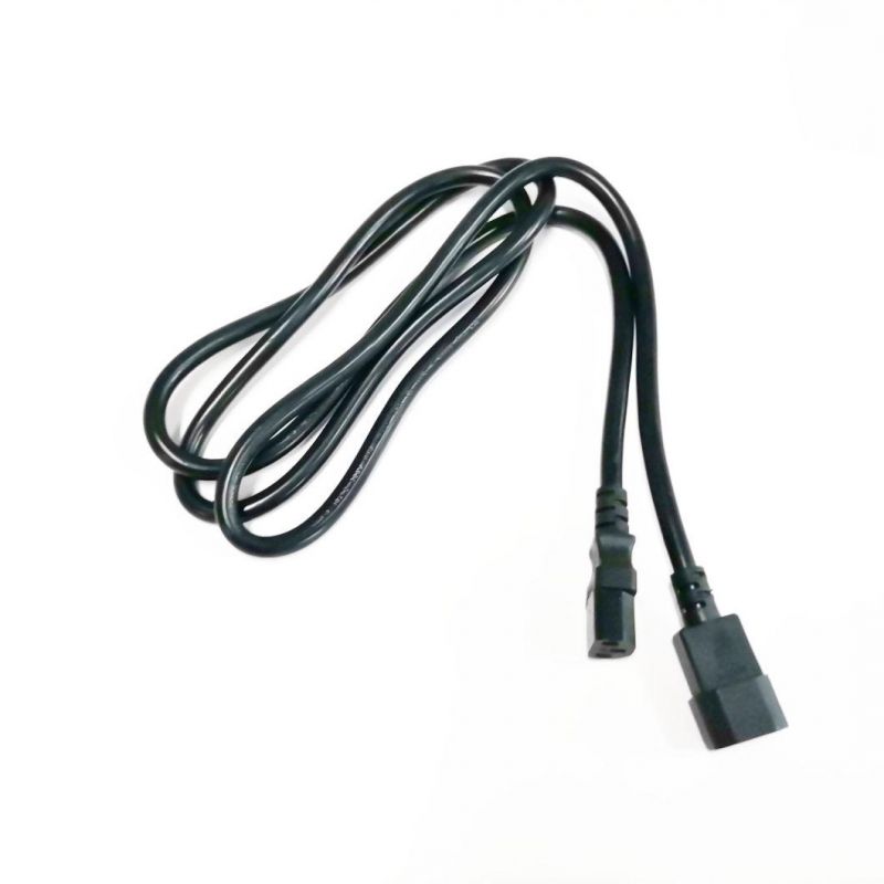 ETL VDE UL 3 Prong IEC Electric Extension Cable Female to Male AC Computer Monitor C13 C14 Connector Power Cord