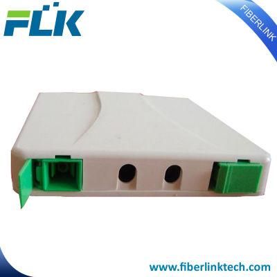 FTTH 2 Cores Fiber Optic Faceplate Fat End Box Outlet