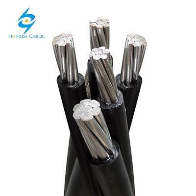 Aluminum XLPE Cable Autoportante Tipo Caai-S VW-1 0, 6/1 Kv