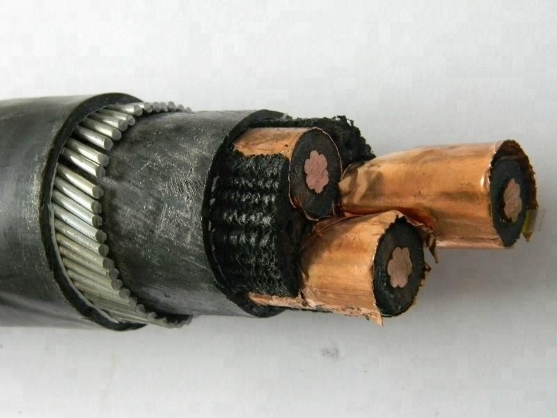 Yifang Mv Underground Power Cables Outdoor Energy BS7835 - 6.35/11kv 3 Core 35~400mm2 Swa