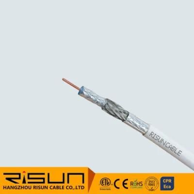 Recommendable CCTV Extension Cable RG6 Tri Shield CCS Coaxial Cable