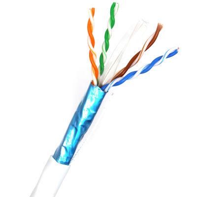 4pr 24AWG 7*0.2mm UTP Shielded CAT6 Pass Fluke Test RJ45 Jumper CAT6 Network Patch Cable