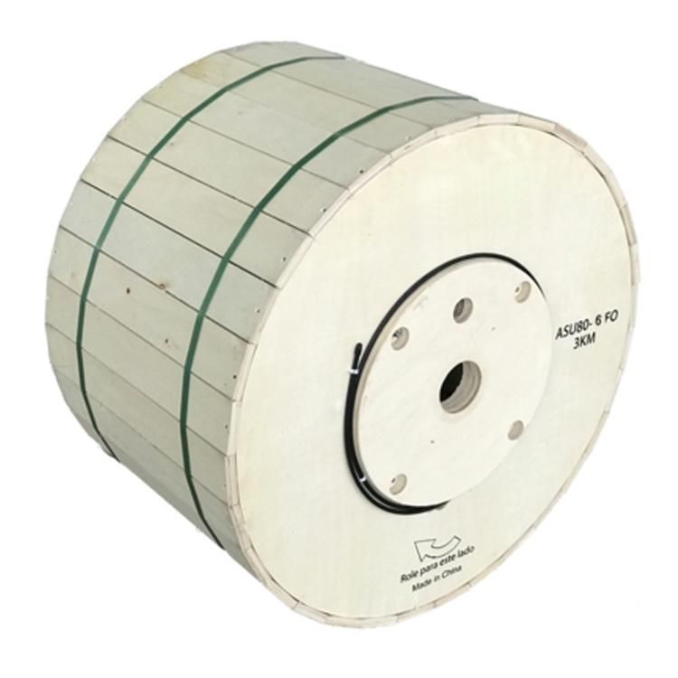 Anatel Brazil 12core Cabo De Fibra Optica Cfoa-Sm-Asu-80-S-Nr Asu80 Cable